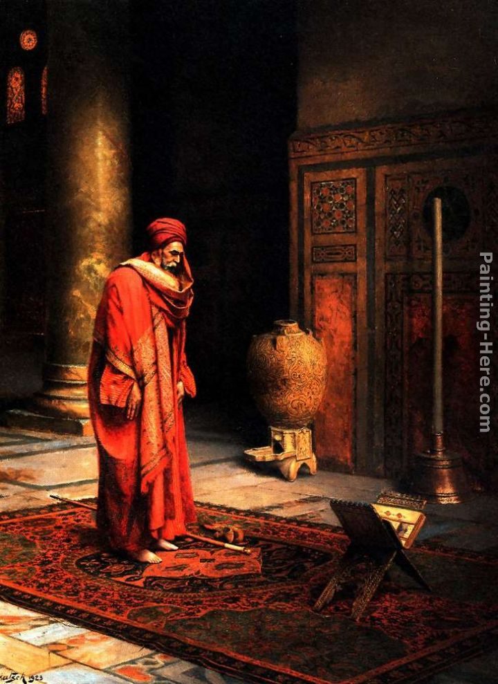 Ludwig Deutsch At Prayer